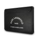 2. Pokrowiec na laptopa Karl Lagerfeld Saffiano RSG Sleeve 13" - czarny