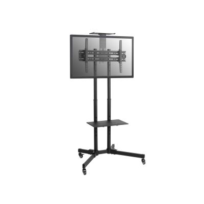 2. Uchwyt podłogowy Equip Bodenstandhalter 37-70/50kg 1TFT 2Ablagen Höhe czarny