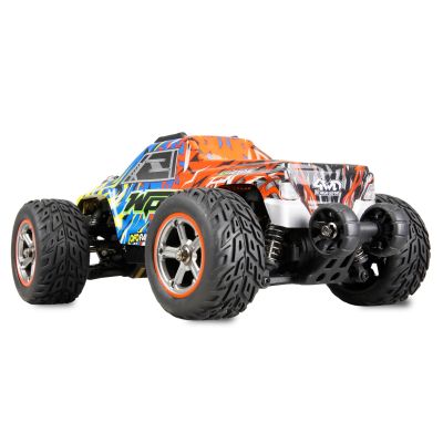 6. Amewi Hyper Go MAX20 Monster Truck Li-Po 750mAh niebieski/pomarańczowy