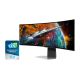 17. Samsung G95SC monitor komputerowy 124,5 cm (49") 5120 x 1440 px Dual QHD OLED Srebrny