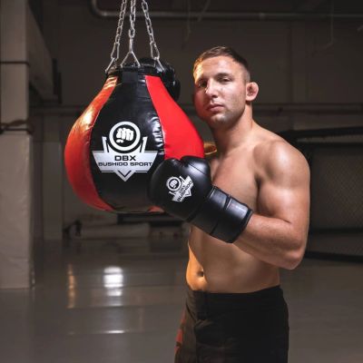 2. 15 kg - Grusza bokserska SK15 - Czarno - Czerwona