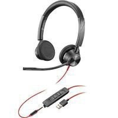 Słuchawki Poly Blackwire 3315 USB-A Czarny