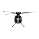 5. Helikopter RC Amewi MD500 Li-Po Bateria 350mAh srebrny/czerwony
