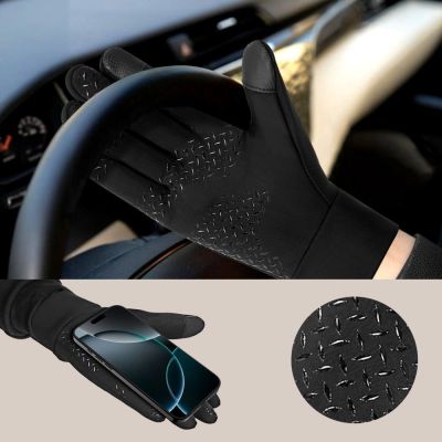 3. Rękawiczki Tech-Protect WG01 z dotykowymi końcówkami L- czarne