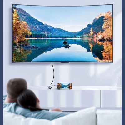 3. Ugreen przejściówka adapter USB Typ C - HDMI 2.0 4K@60 Hz Thunderbolt 3 do MacBook / PC szary (70444)