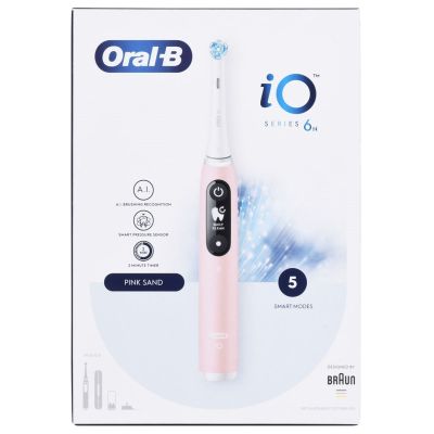 3. Szczoteczka elektryczna  Oral-B iO6 Pink