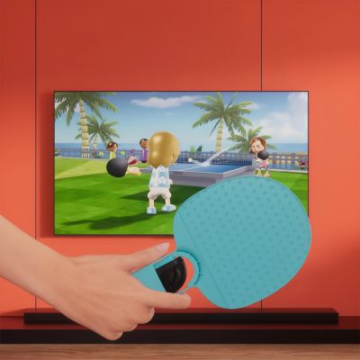 51. Pakiet akcesoriów rodzinnych 23 w 1 do konsoli Nintendo Switch 2 - zestaw pomarańczowy i niebieski