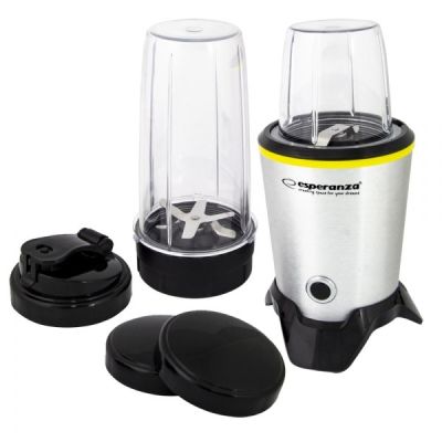 13. Blender sportowy Esperanza MASTER EKM028 (1000W; kolor czarno-srebrny)