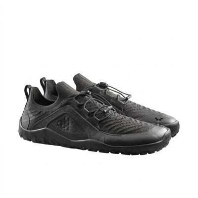 7. Vivobarefoot PRIMUS TRAIL KNIT FG MENS OBSIDIAN/OBSIDIAN (309114-01)