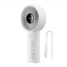 Mini wentylator Jisulife Handheld Fan Life4 3600mAh przenośny wiatraczek USB - szary