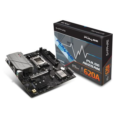 6. Sapphire PULSE A620AM AMD A620A Gniazdo AM5 micro ATX