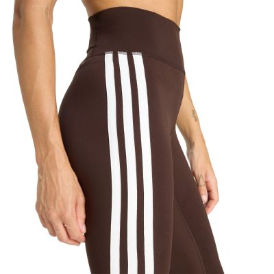 5. Legginsy damskie adidas Optimé Essentials 7/8 brązowe KC2947
