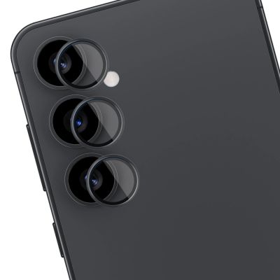 2. Szkło na obiektyw aparatu 3mk Lens Protection Pro Black do Samsung Galaxy S25+