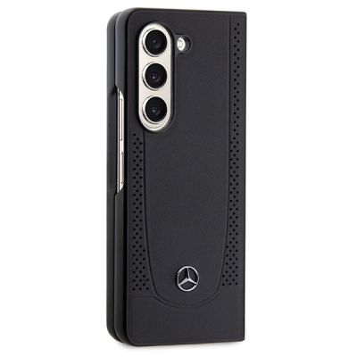 5. Etui Mercedes Leather Urban na Samsung Galaxy Z Fold 5 - czarne