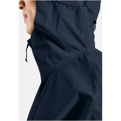 6. Kurtka przeciwdeszczowa męska Odlo ESSENTIAL 2.5L WATERPROOF Jacket hardshell granatowa