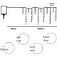 7. SOLARNY ŁAŃCUCH ŚWIETLNY 480 LED 13 FUNKCJI USB MULTIKOLOR