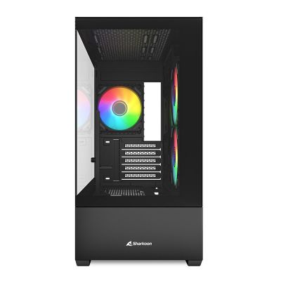 2. Etui Sharkoon MK6 RGB Micro-ATX 1xGlass Czarne