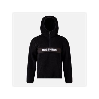 7. Bluza męska męska ROSSIGNOL ALLTRACK ANORAK FLEECE czarna