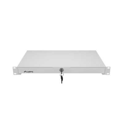 5. LANBERG SZUFLADA DO SZAF 19" 1U 270MM SZARA