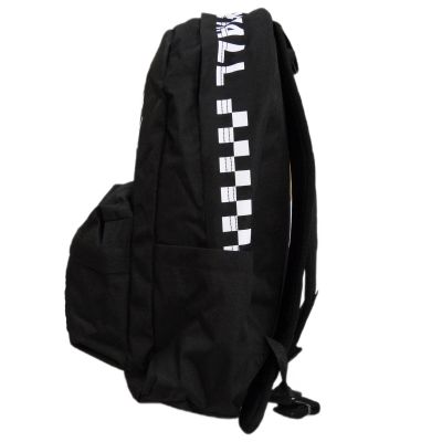 3. Plecak szkolny młodzieżowy Vans Old Skool Backpack 22L Black/White - VN000H4WY281