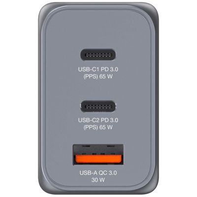 2. Ładowarka sieciowa Verbatim GaN GNC-65 2xUSB-C Uniwersalna