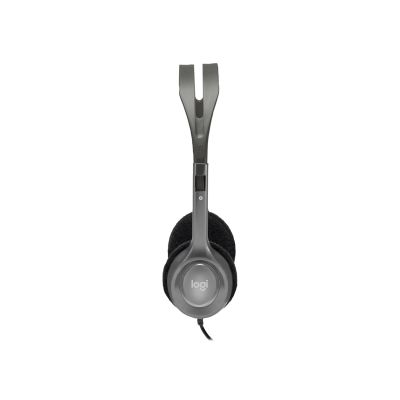 4. Słuchawki Logitech H110 981-000271 (kolor szary)