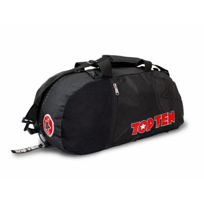 Torba sportowa TOP TEN z funkcją plecaka 55 x 29 x 27 cm TOR-P6A czarna (ZMIANA CENY)