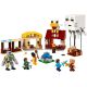 3. LEGO Minecraft 21273 Atak balonowego Ghasta na wioskę (WYPRZEDAŻ)