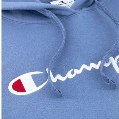 8. Bluza Champion Hooded niebieska W 117529 BS099