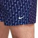 4. Spodenki kąpielowe Nike Breaker Swoosh Link Midnig granatowo-różowo-fioletowe NESSG577 440