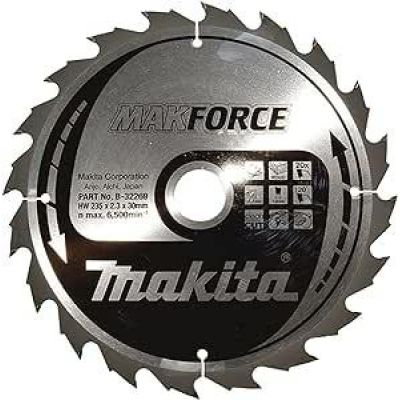 2. MAKITA PIŁA TARCZOWA  235x30x20z MAKFORCE DREWNO