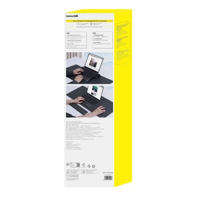 5. Mata na biurko Baseus MagPro Series II BS-PS037 z podpórką na nadgarstki - czarna