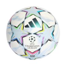 Piłka nożna adidas UCL League J290 26/27 League Stage biało-błękitna KE9767