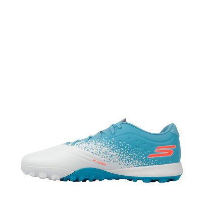 5. Buty piłkarskie Skechers Razor 1.5 Academy TF niebiesko-białe 252016 WTQP