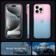 11. Etui Spigen Liquid Crystal na iPhone 15 Pro - różowo-niebieskie