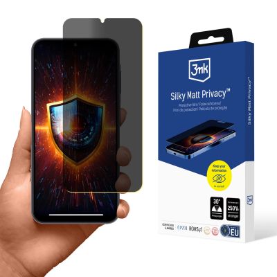 2. Prywatyzująca folia ochronna 3mk Silky Matt Privacy na Samsung Galaxy A25 5G
