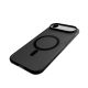 8. Etui silikonowe Puro Daylight kompatybilne z Magsafe na iPhone 17 Air - półprzezroczyste czarne