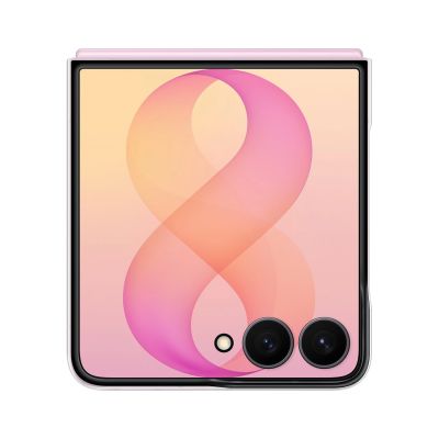 5. EF-QF776CTE Samsung Clear Cover for Galaxy Z Flip 8 Transparent