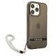 4. Etui Guess Translucent Strap na iPhone 13 Pro / iPhone 13 - czarne
