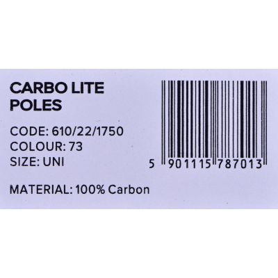 8. Kije Viking Carbo Lite Trekking czarno/limonkowe