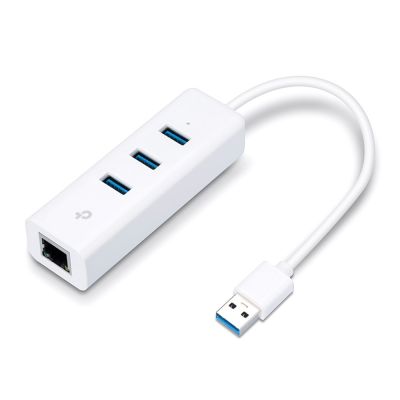 7. TP-Link UE330 stacja dokująca Przewodowa USB 3.2 Gen 1 (3.1 Gen 1) Type-A Biały