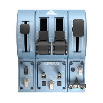 5. Thrustmaster TCA Quadrant Add-On Airbus Edition Czarny, Niebieski Flight Sim PC
