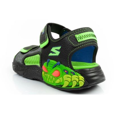 16. Sandały Skechers Jr 400614L/BKLM