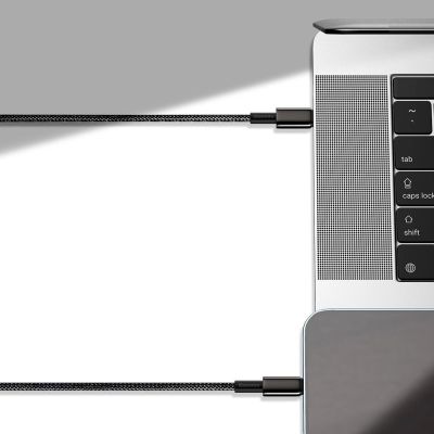 9. Kabel Baseus CATWJ-A01 USB-C - USB-C PD QC 100W 5A 480Mb/s 2m - czarny