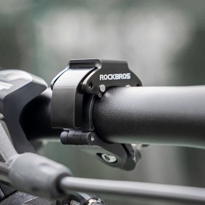 6. Dzwonek rowerowy Rockbros 34210006001 kształt C - czarny 
