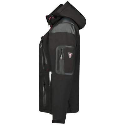 4. Softshell damski Geographical Norway TISLANDE LADY BLACK   007 (WU4016F/GN-BLACK)