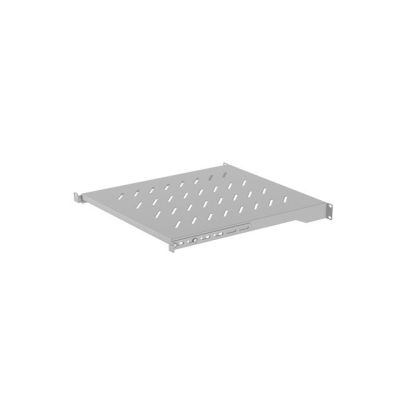 5. Półka do szaf 19" 800mm Lanberg (1U/ 483 x 500 mm, udźwig do 25 kg, montaż 4 punktowy)