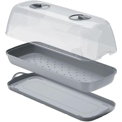 4. SZKLARNIA 3,6 L RESPANA TABLE GREENHOUSE 2 ANTRACYT