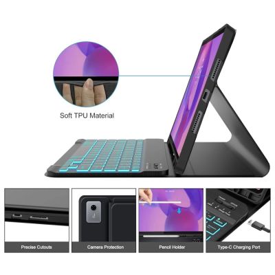 5. Etui Tech-Protect SC Pen na Lenovo Idea Tab Plus 12.1 TB-361 - czarne