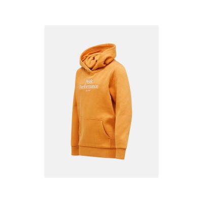 2. Bluza Peak Performance Jr Original Hood pomarańczowy